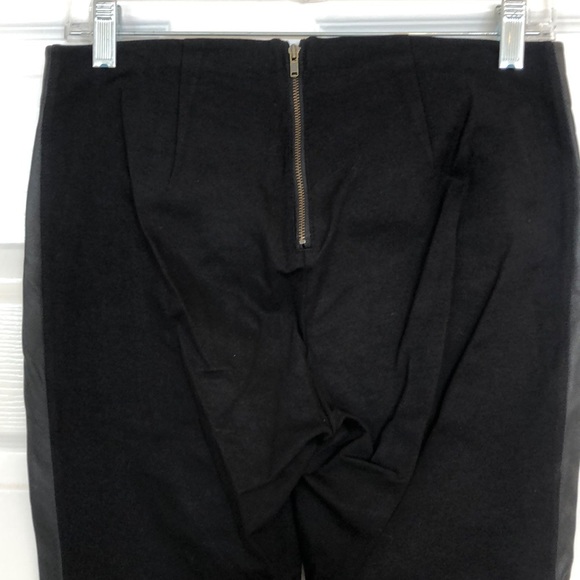 J Crew pants with 100% leather trim - Picture 5 of 7